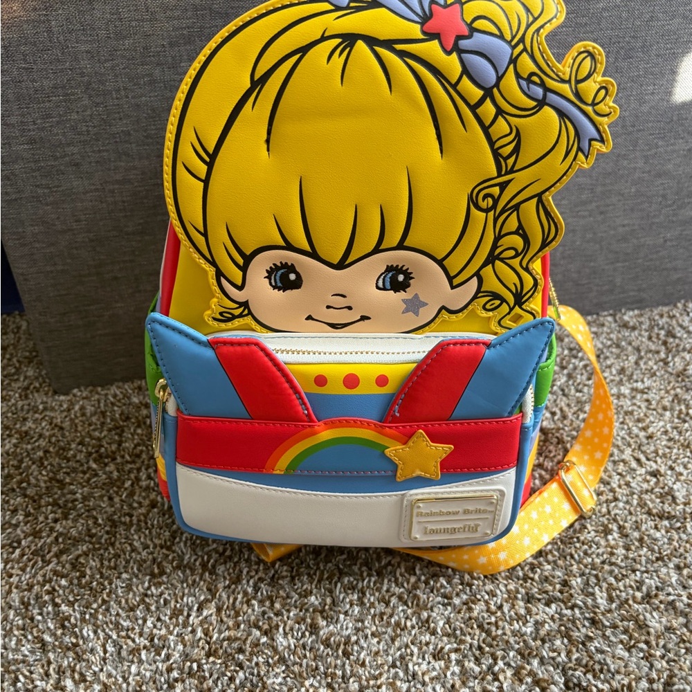 Rainbow Brite Loungefly Mini Backpack - image 1